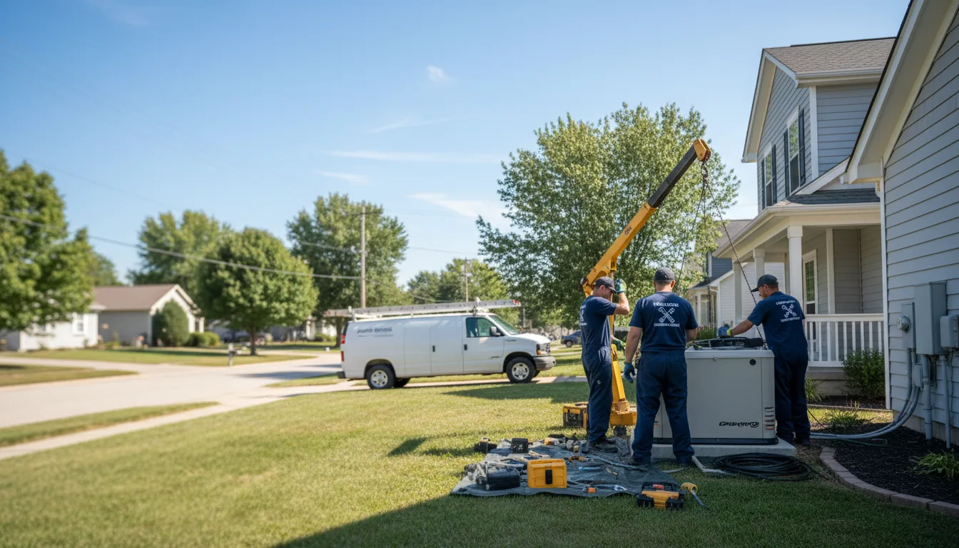 Generator Installation in Reasnor, IA near me